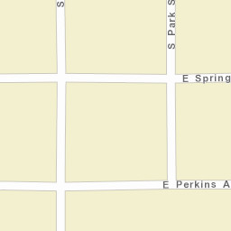 1001-1099 East Springer Avenue, Guthrie Street Map