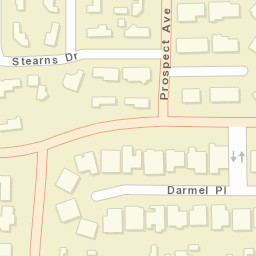 3301-3419 E Fairhaven Ave, North Tustin, CA Street Map