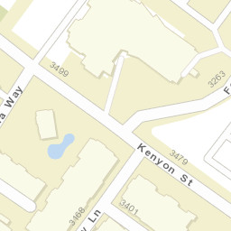 3101-3199 Shona Way, San Diego, CA Street Map