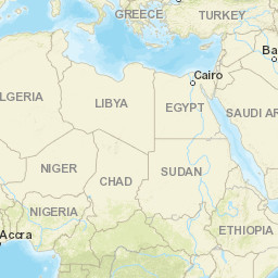 West Africa Map