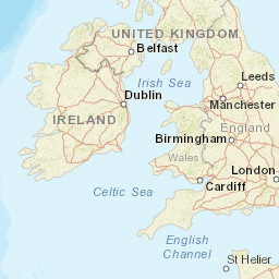 Man (Isle of) Street Map