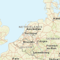 Germany Street Map