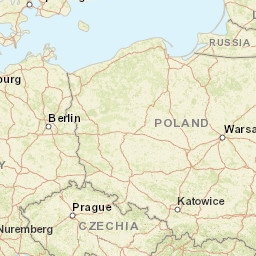 Poland Street Map