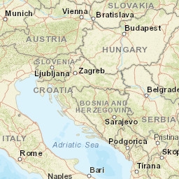 Macedonia Street Map