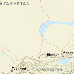 Kazakhstan Street Map