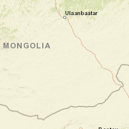 Mongolia Street Map
