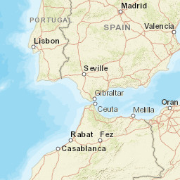 Morocco Street Map