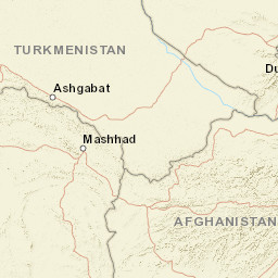 Afghanistan Street Map