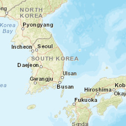 North Korea Street Map