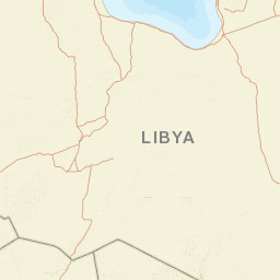 Libya Street Map