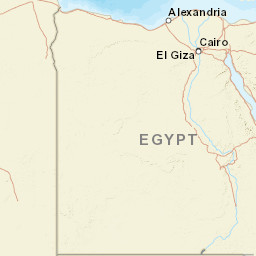 Egypt Street Map