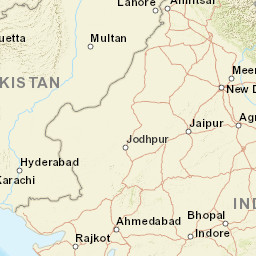 Pakistan Street Map