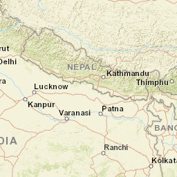 Nepal Street Map