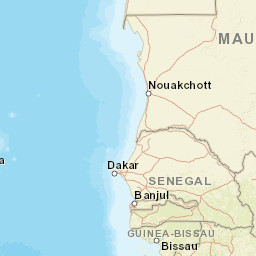 Guinea-Bissau Street Map