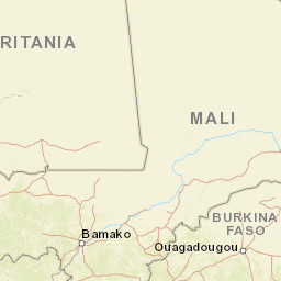 Mali Street Map