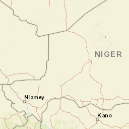 Niger Street Map