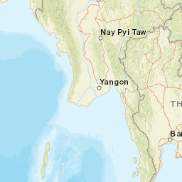 Thailand Street Map