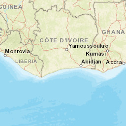 Ghana Street Map