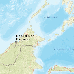 Brunei Street Map