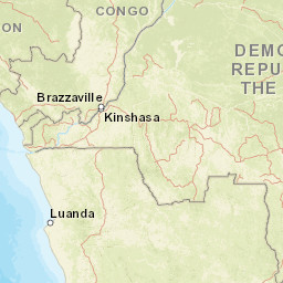 Congo Street Map