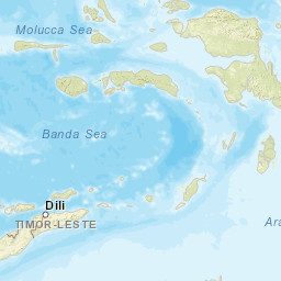 East Timor Street Map