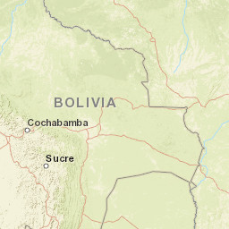 Bolivia Street Map