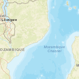 Mozambique Street Map