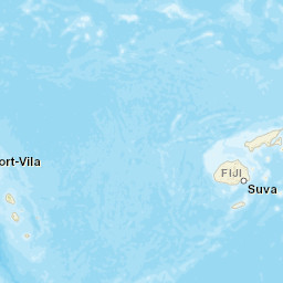 Fiji Islands Street Map