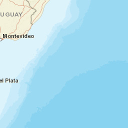 Uruguay Street Map