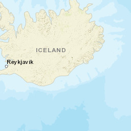 Iceland Street Map