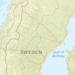 Sweden Street Map