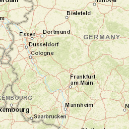Luxembourg Map
