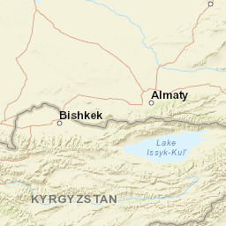 Kyrgyzstan Map