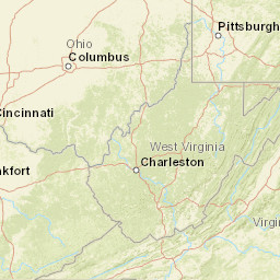 1900-1930 Kanawha Blvd E, Charleston, WV Street Map