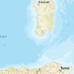 Tunisia Map
