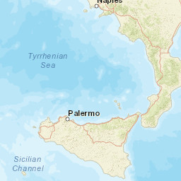 Naples, Italy Street Map