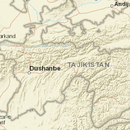 Tajikistan Map