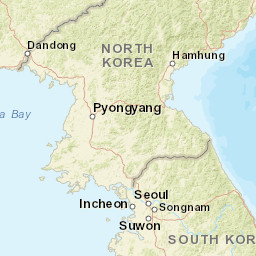 South Korea Map