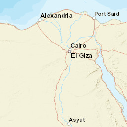 Egypt Map
