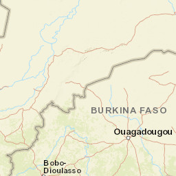Burkina Faso Map