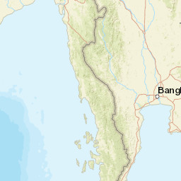 Thailand Map