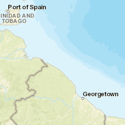 Guyana Map