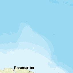 Suriname Map