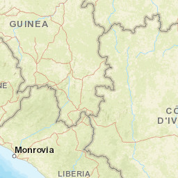 Liberia Map