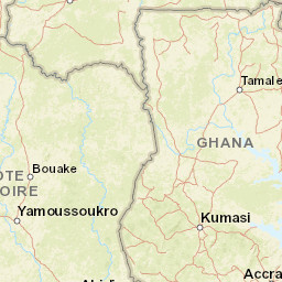 Ivory Coast Map