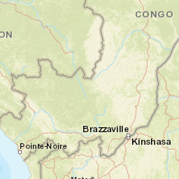 Democratic Republic of the Congo Map