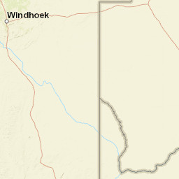 Namibia Map
