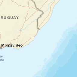 Uruguay Map
