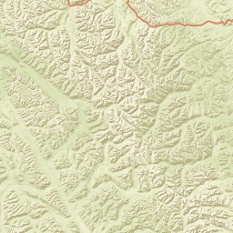 Alaska Highway Northern Rockies B BC V0C Street Map