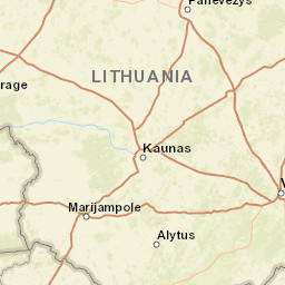 Lithuania Map